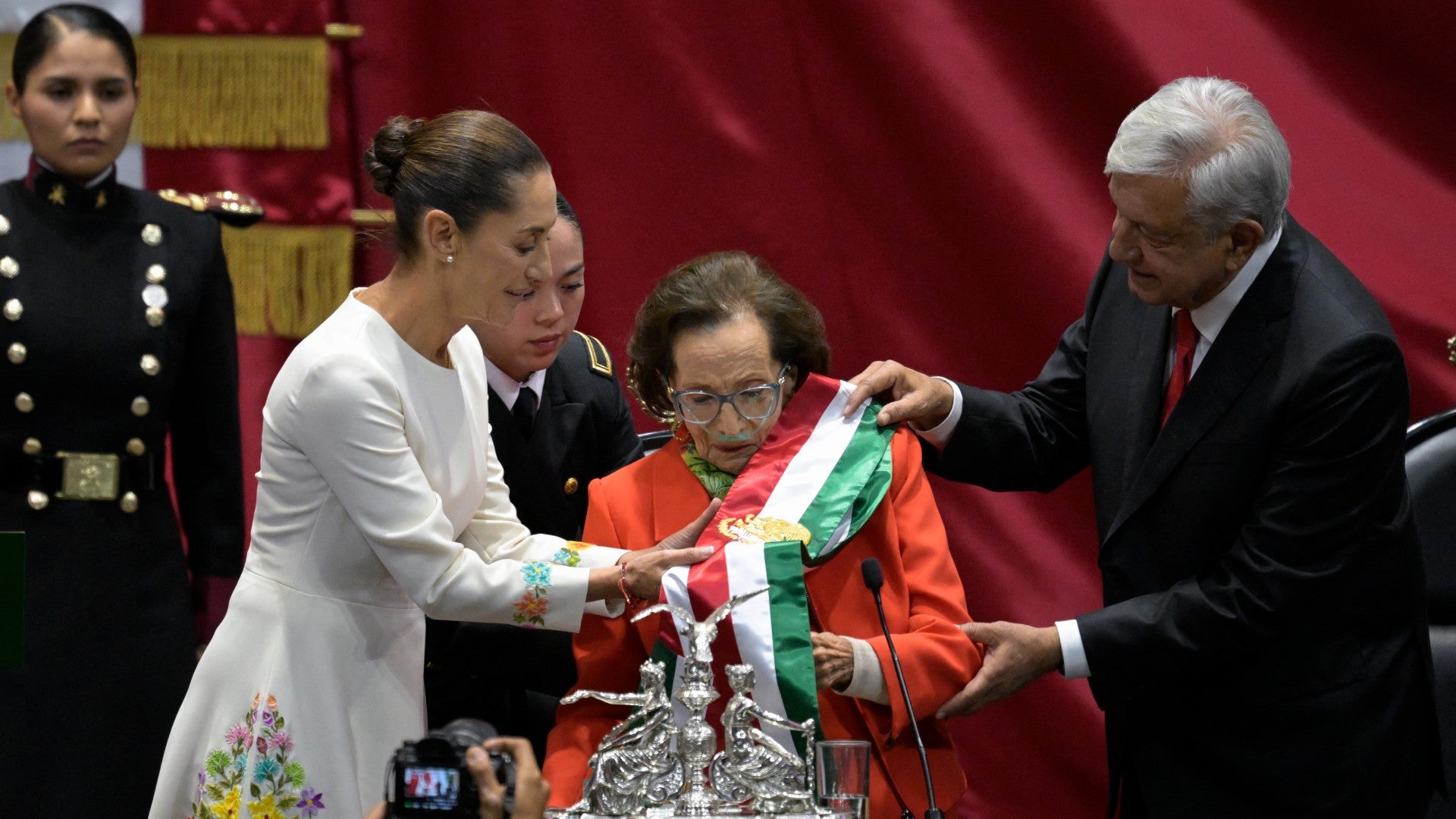 Ifigenia Martínez, figura de la izquierda de México (AFP)