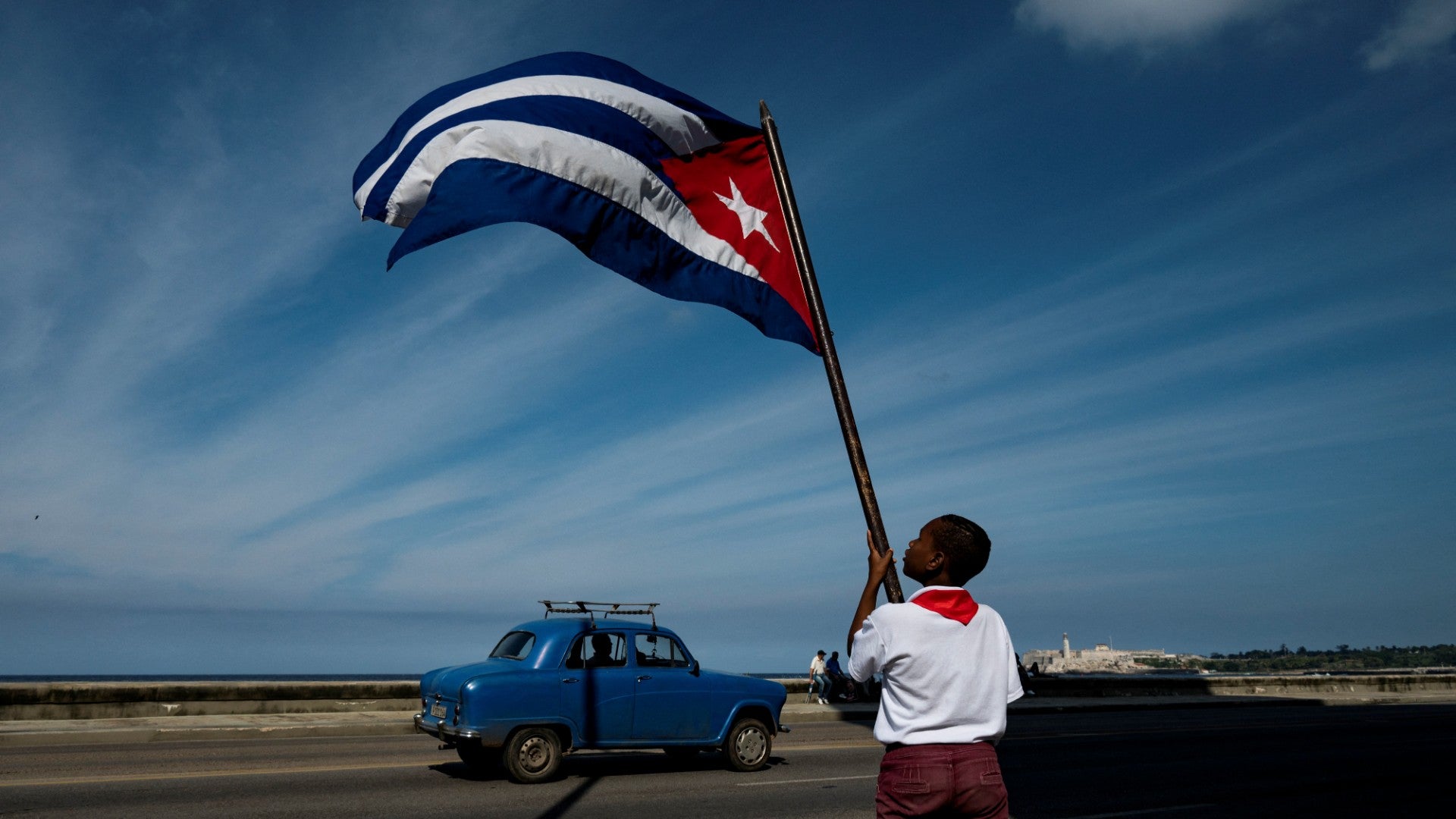 Bandera de Cuba (AFP)