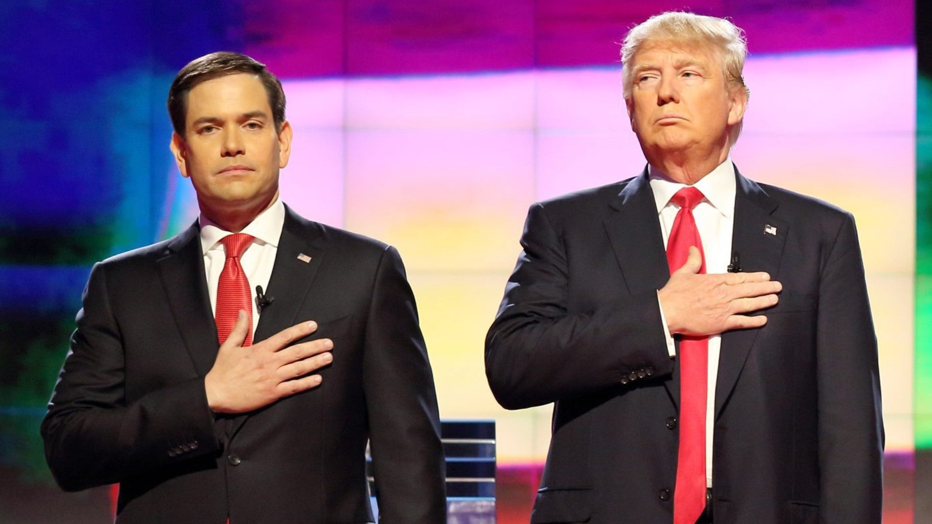Marco Rubio y Donald Trump / FOTO: EFE