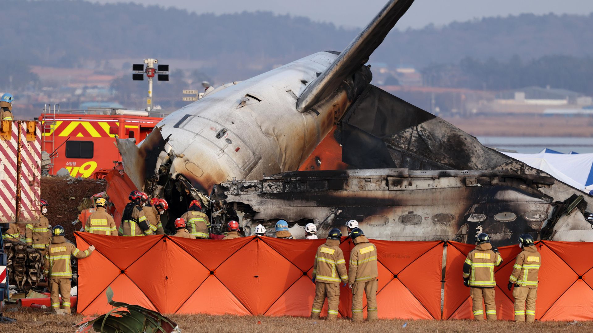 Accidente de avión en Corea del Sur deja al menos 179 muertos y dos sobrevivientes -ñ Foto EFE