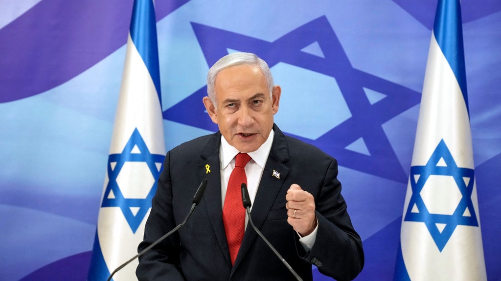 El primer ministro israelí, Benjamin Netanyahu. (AFP)
