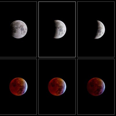 Así se vio el eclipse total de Luna en el continente americano | NTN24.COM
