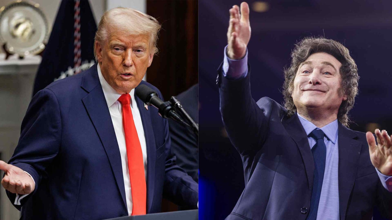 La estrategia de Milei es lograr una reunión con Trump y allí el ...