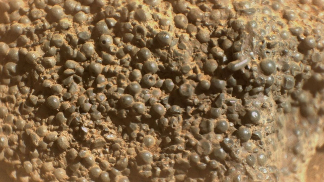 Rover Perseverance Discovers Egg-like Spheres on Mars