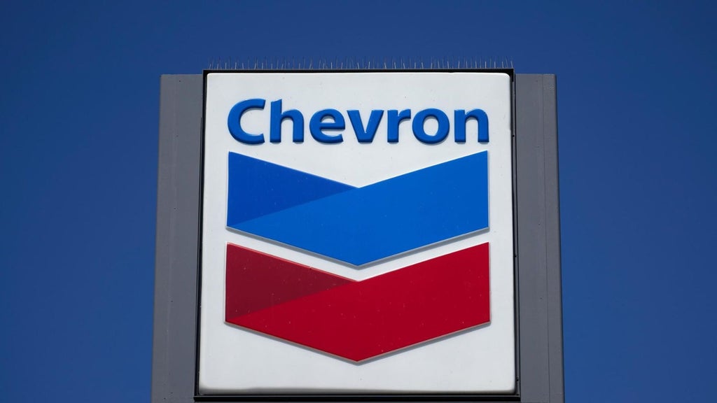 Logo de la petrolera Chevron - Foto: EFE