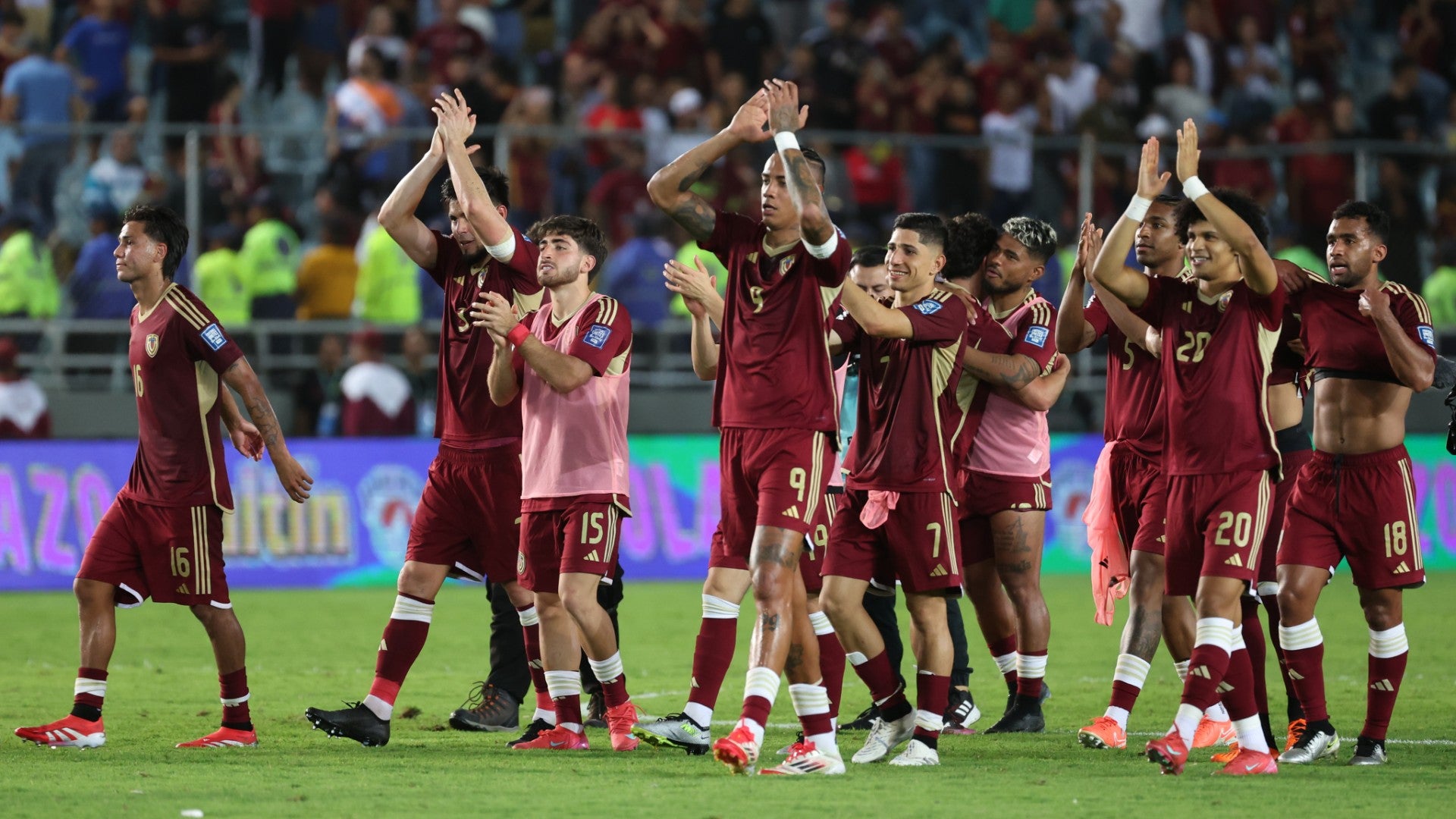 Jugadores de la Selección de Venezuela - Foto: EFE Jugadores de la Selección de Venezuela - Foto: EFE