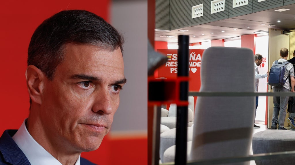 Pedro Sánchez, presidente del Gobierno de España / Sede central del PSOE - Foto: EFE