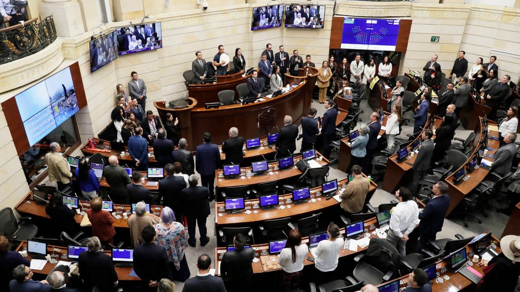 Plenaria del Senado - Foto EFE