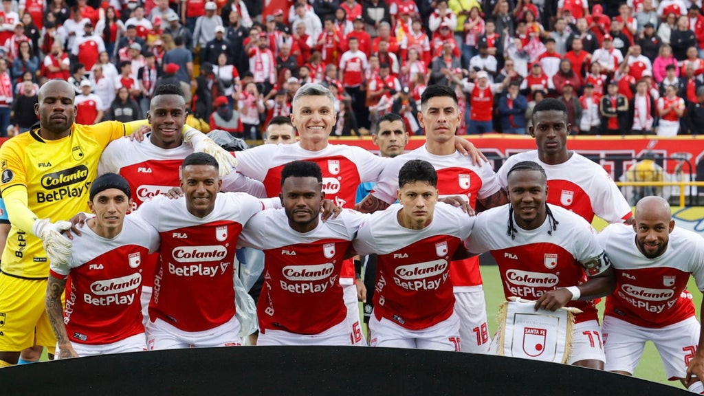 Plantilla Independiente Santa Fe - Foto: EFE
