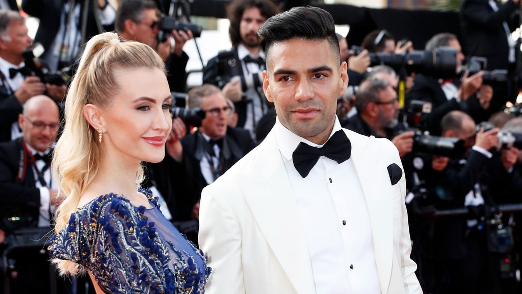 Lorelei Tarón y Falcao | Foto: EFE