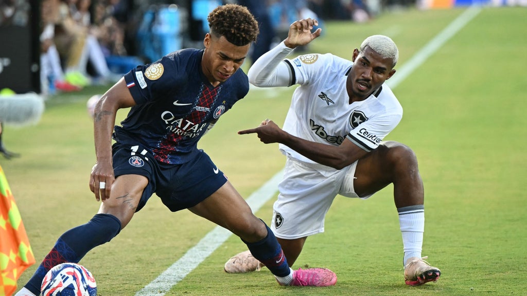 Botafogo ante PSG en el Mundial de Clubes - Foto: AFP