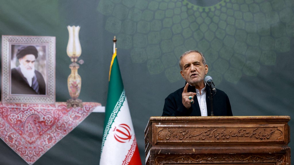 Masud Pezeshkian, presidente de Irán - Foto: EFE