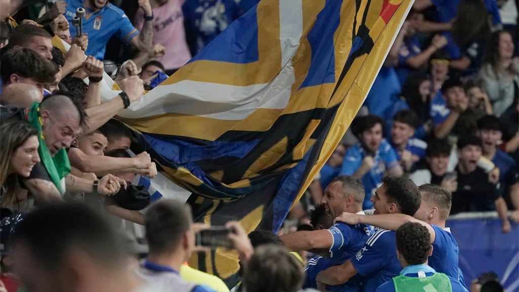 Jugadores del Real Oviedo - Foto: EFE