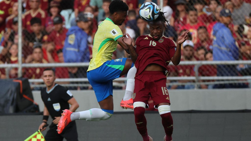 Futbolista de Brasil y Venezuela en las Eliminatorias Sudamericanas - Foto: EFE