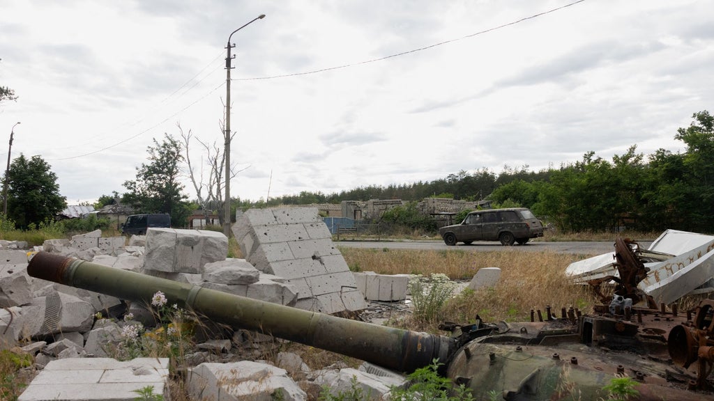 Bombardeo ruso en región ucraniana de Dnipropetrovsk - Foto AFP