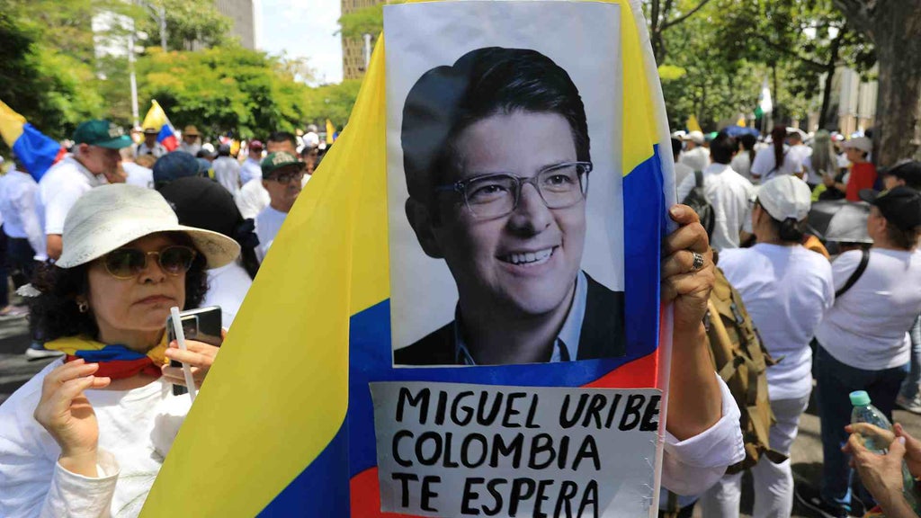 Miguel Uribe Turbay -AFP