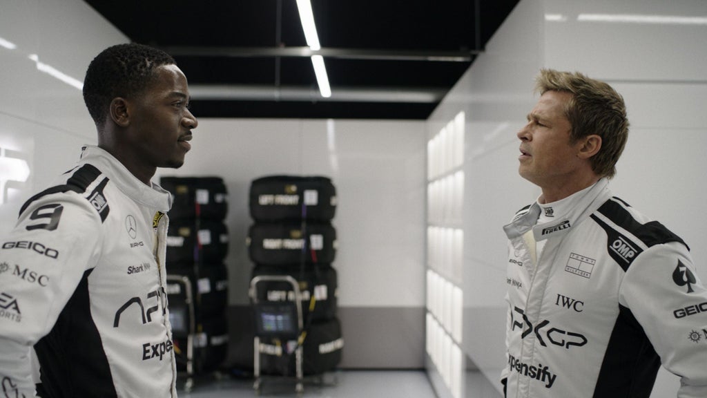 Fotograma de 'F1', cinta protagonizada por Brad Pitt-Foto: EFE