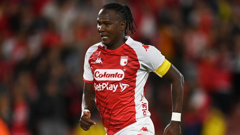 Hugo Rodallega, figura de la décima estrella de Santa Fe - Foto: AFP