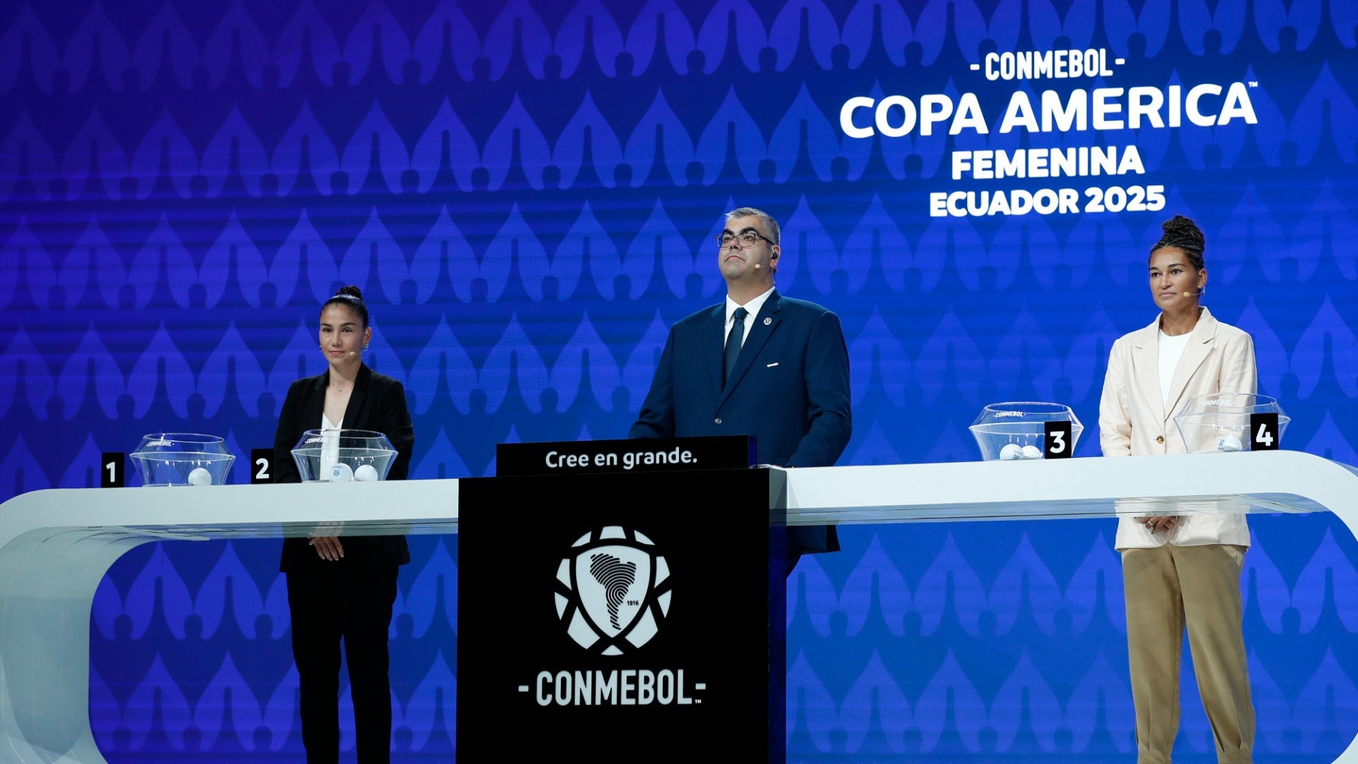 Sorteo Copa América Femenina 2025 Sorteo Copa América Femenina 2025 | Foto: EFE