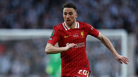 Diogo Jota, atacante portugués del Liverpoo - Foto AFP