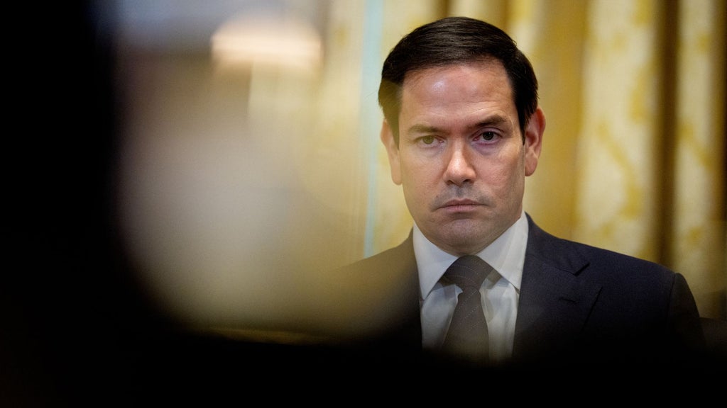 Marco Rubio, secretario de Estado de EE. UU. (AFP)
