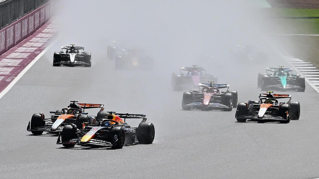 Carrera de Formula 1 en Silverstone. (EFE)