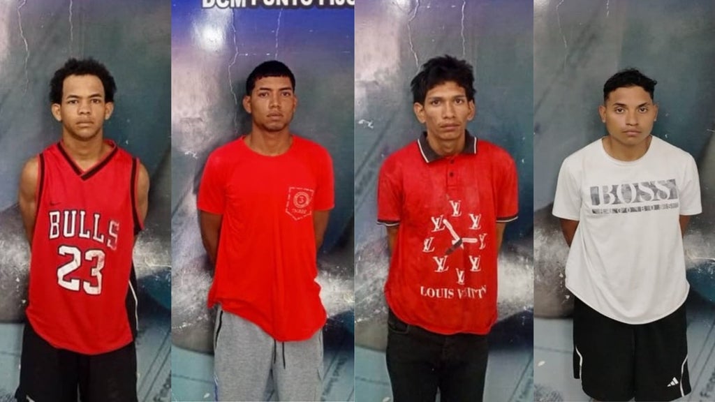 Los presuntos homicidas de Anthony - CICPC