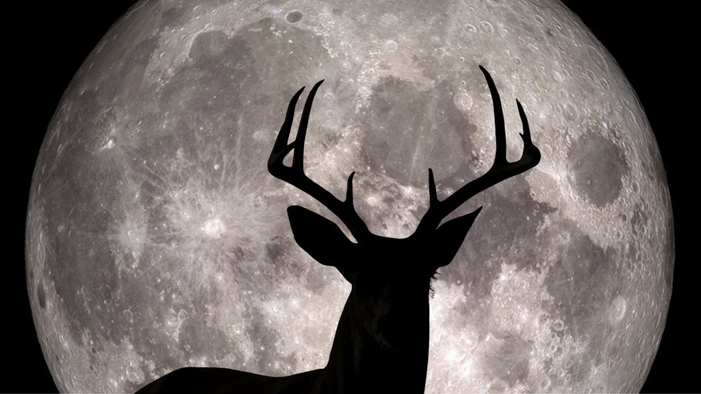 La Luna llena del mes de julio recibe el nombre de Luna del Ciervo - Foto NASA/Canva
