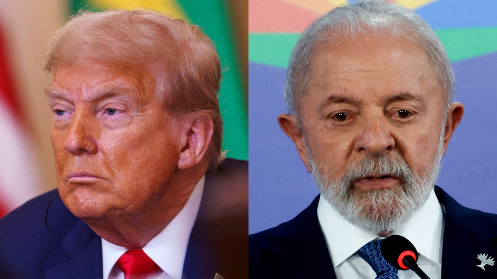 Donald Trump, presidente de Estados Unidos / Luiz Inácio Lula da Silva, presidente de Brasil - Fotos: EFE Donald Trump, presidente de Estados Unidos / Luiz Inácio Lula da Silva, presidente de Brasil - Fotos: EFE