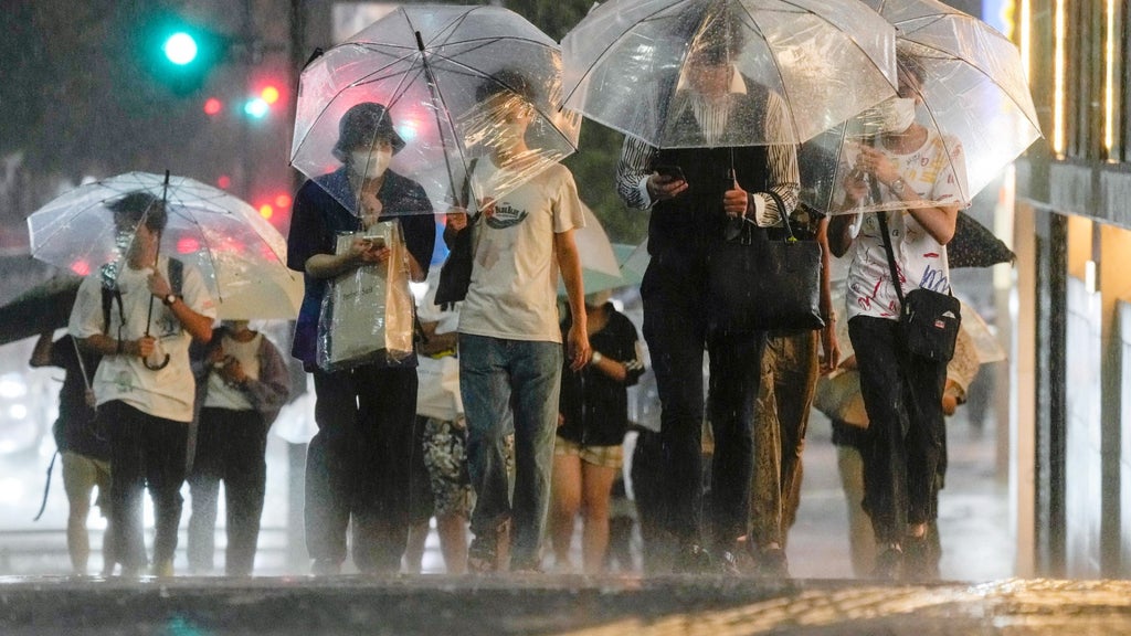 Lluvias en Japón - Foto de referencia: EFE