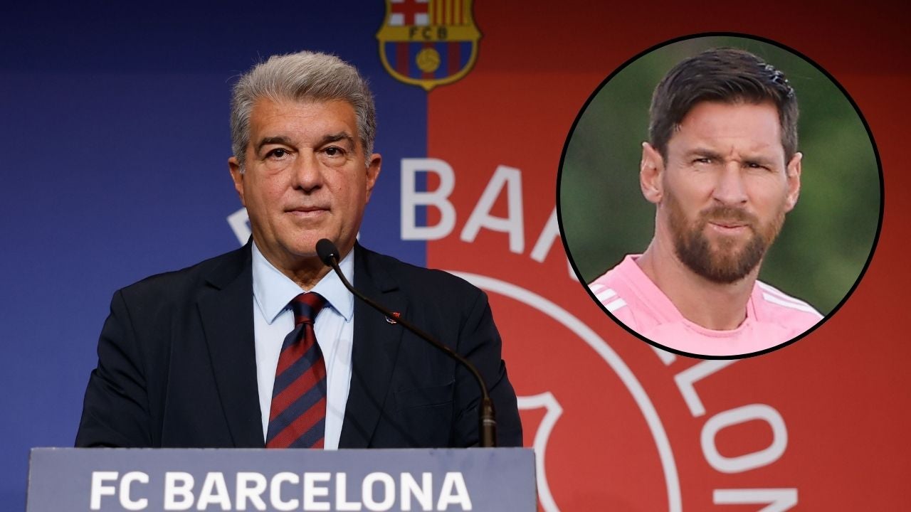 Lionel Messi, futbolista / Joan Laporta, presidente del FC Barcelona - Fotos: EFE Lionel Messi, futbolista / Joan Laporta, presidente del FC Barcelona - Fotos: EFE