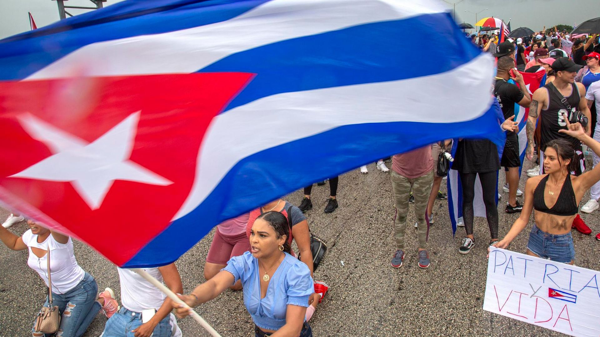 Manifestantes cubanos - Foto EFE Manifestantes cubanos - Foto EFE