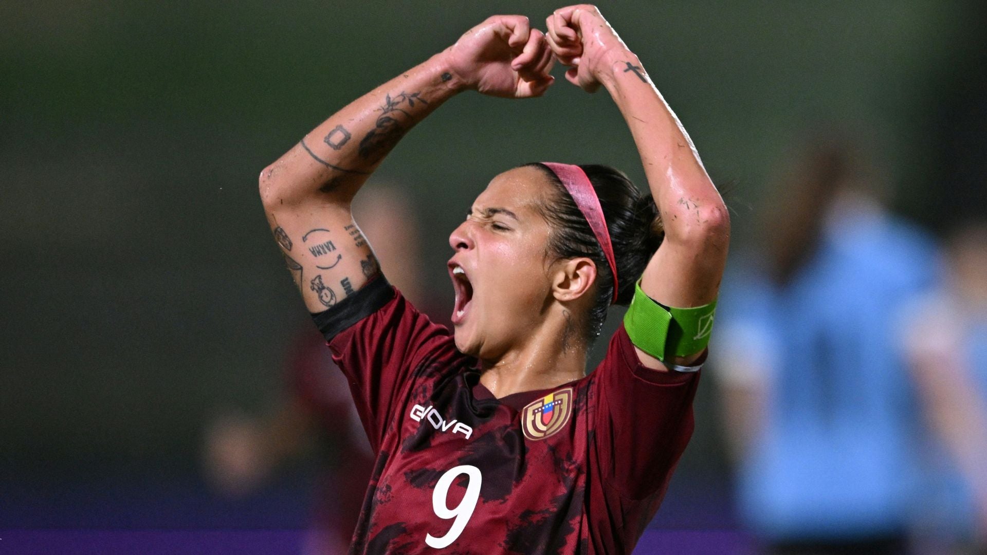 Deyna Castellanos en amistoso contra Uruguay en 2023 - Foto AFP Deyna Castellanos en amistoso contra Uruguay en 2023 - Foto AFP
