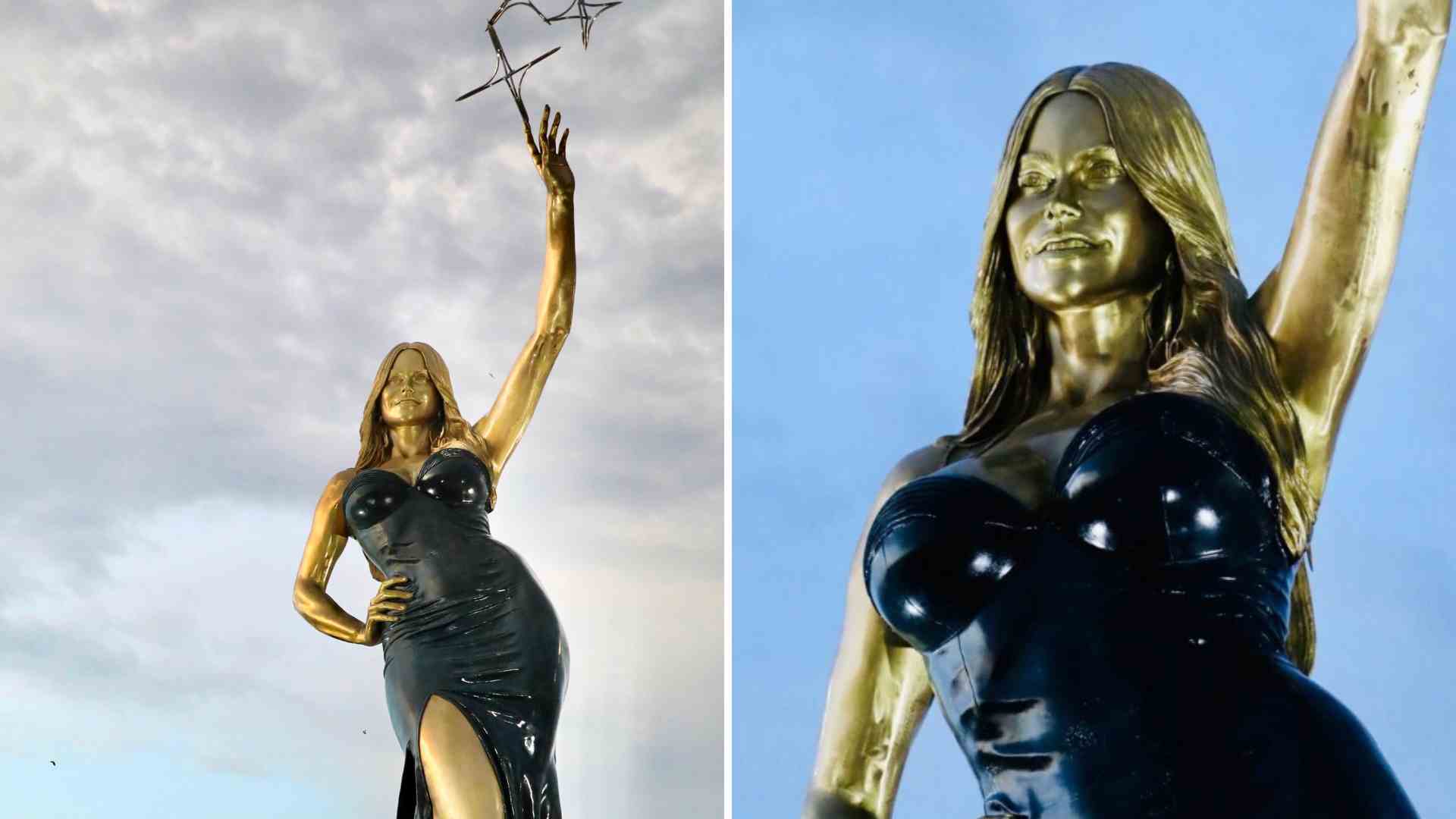 Estatua de Sofía Vergara en Colombia - Foto Alcaldía de Barranquilla Estatua de Sofía Vergara en Colombia - Foto Alcaldía de Barranquilla