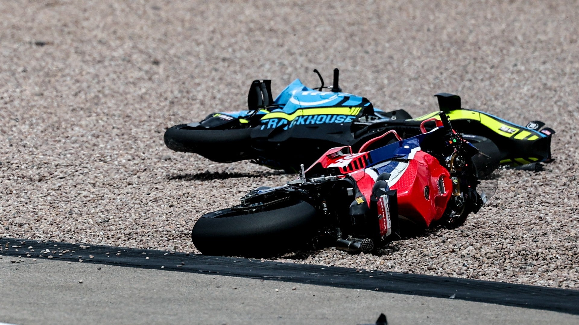 MotoGPAccidenteEFE Accidente en el MotoGP / FOTO: EFE