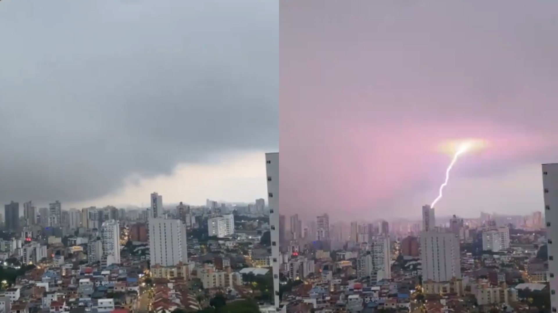 RayoEnBucaramangaEFE Rayo en Bucaramanga / FOTO: Captura de video