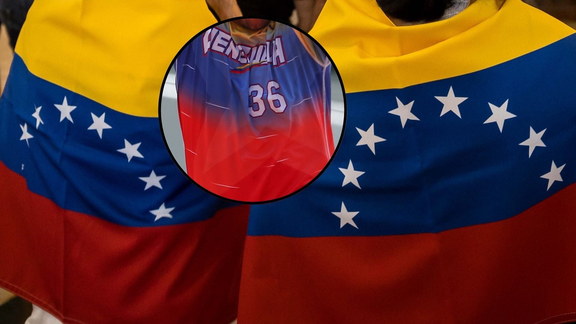 Bandera de Venezuela / Jugador de sóftbol - Fotos: EFE Bandera de Venezuela / Jugador de sóftbol - Fotos: EFE