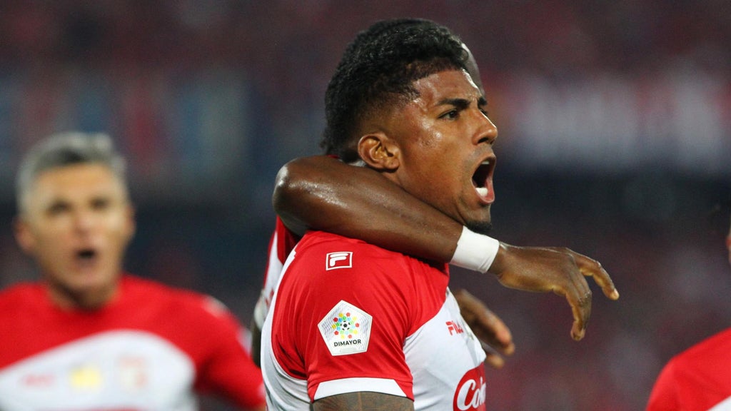 Harold Santiago Mosquera, jugador de Santa Fe - Foto: EFE