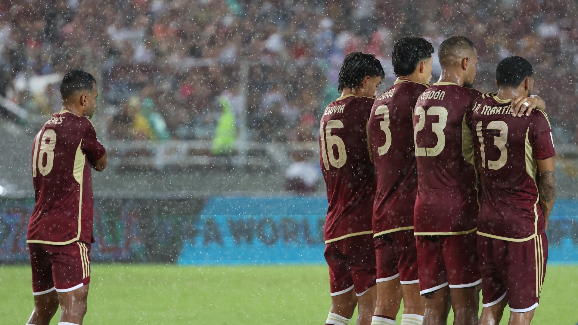 Jugadores de la selección venezolana de fútbol - Foto: EFE Jugadores de la selección venezolana de fútbol - Foto: EFE
