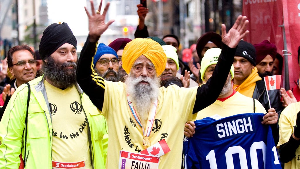 Fauja Singh falleció a los 114 años en un accidente de tráfico - Foto AFP