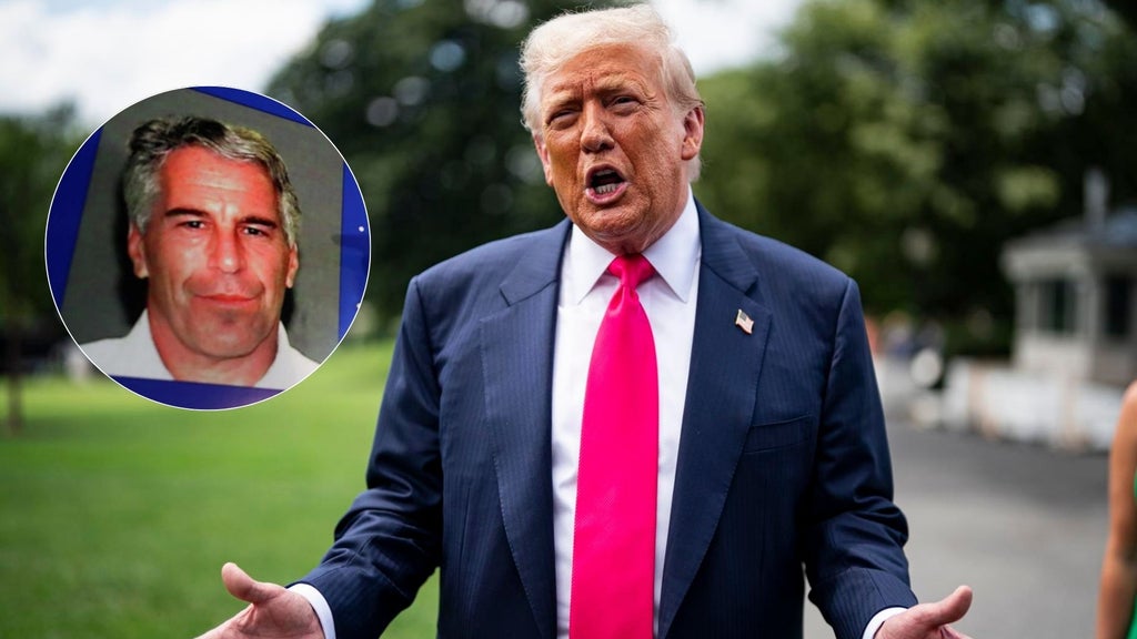 Donald Trump/ Jeffrey Epstein - Fotos EFE