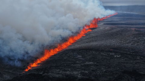 Erupción en Islandia (AFP)