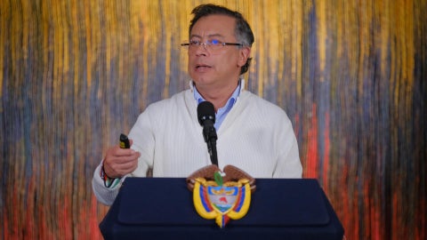Gustavo Petro, presidente de Colombia - Foto EFE