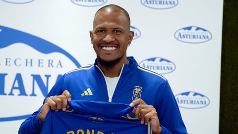 El venezolano Salomón Rondón presentado como nuevo jugador del Real Oviedo - Foto: EFE