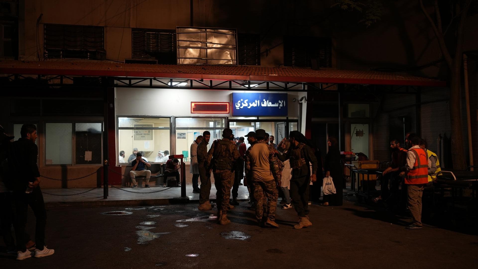 Heridos en Damasco. (EFE)