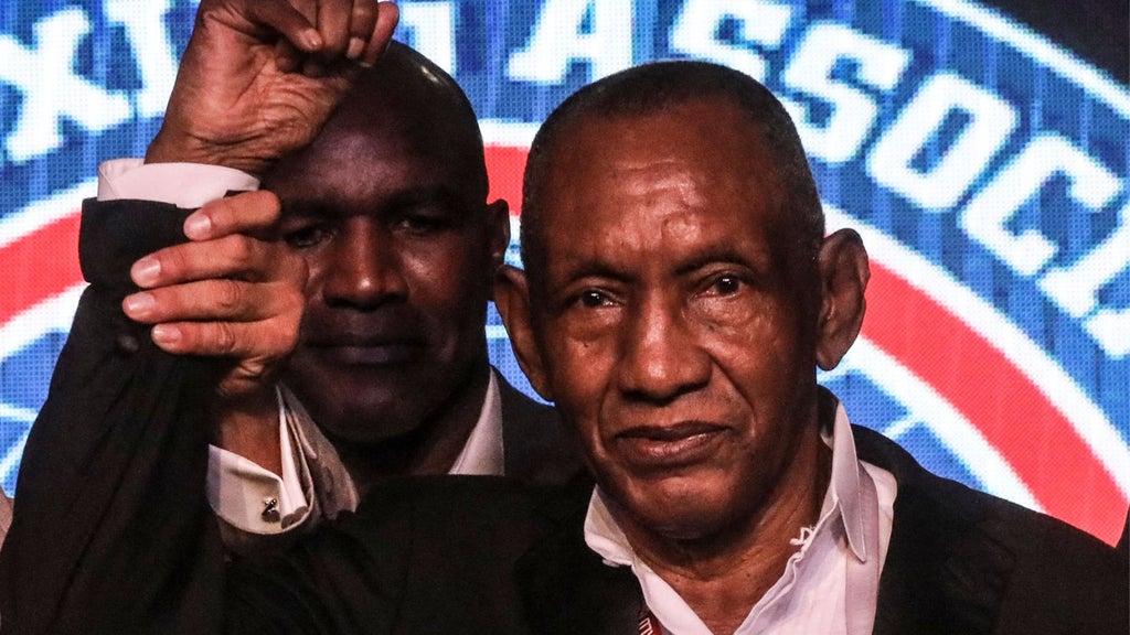 El histórico boxeador colombiano Pambelé | Foto AFP News