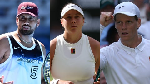 Nick Kyrgios, Iga Swiatek y Jannik Sinner | Foto: EFE