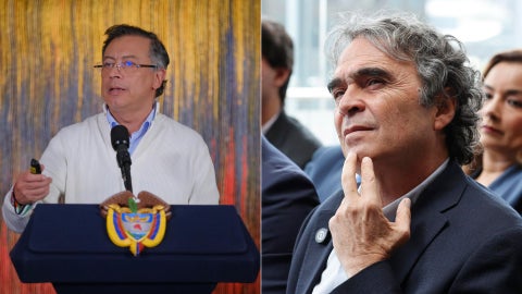 Gustavo Petro/ Sergio Fajardo - Fotos EFE