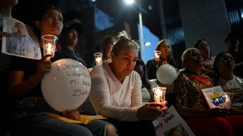 Vigilia en Venezuela (AFP)