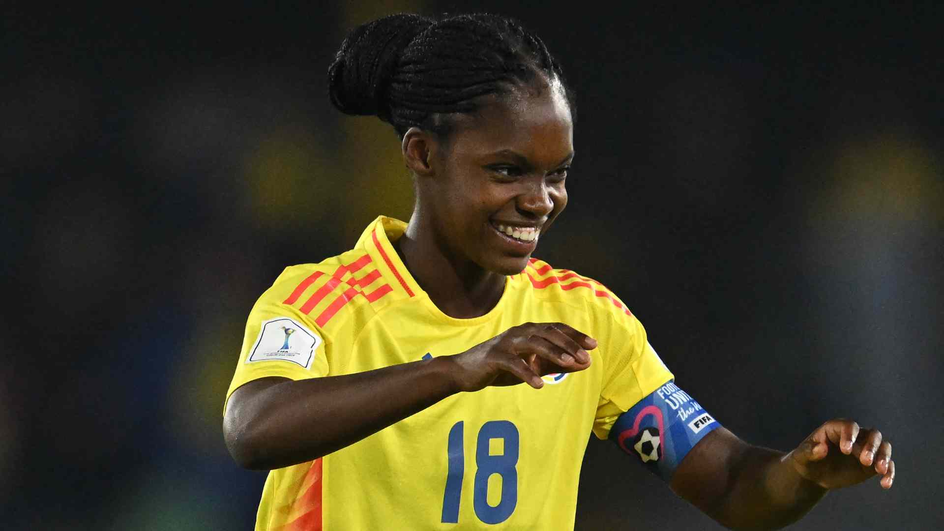 Linda Caicedo - AFP Linda Caicedo - AFP